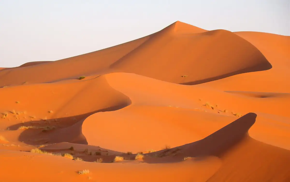 Erg Chebbi sand dunes near Merzouga